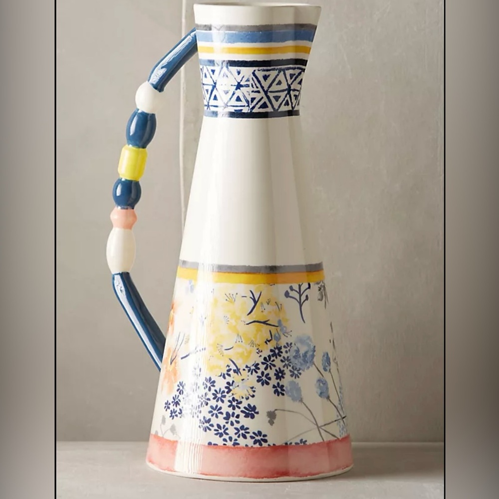 Anthropologie Garden Pallet Pitcher